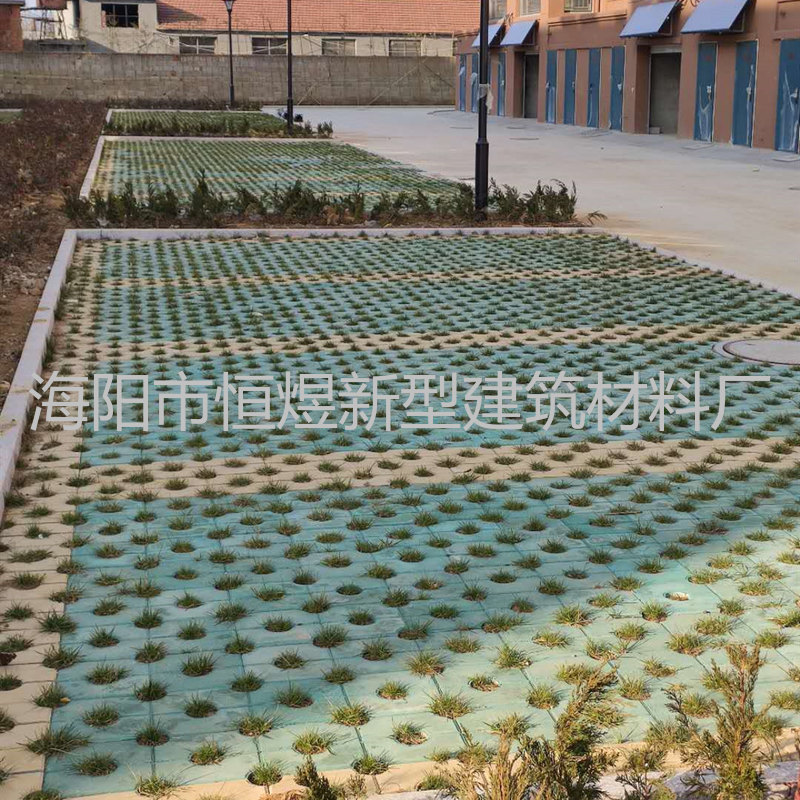烟台海阳市棚改工程项目烟台路面砖透水砖实拍(图4)