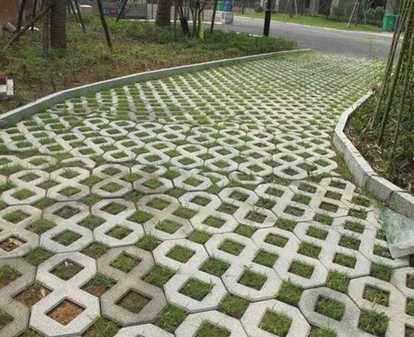八字形路面砖
