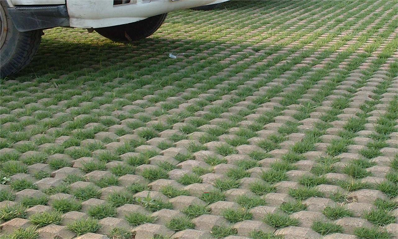 停车场草坪砖