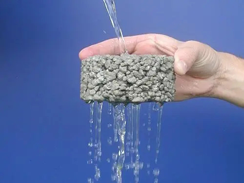 路面砖的透水性